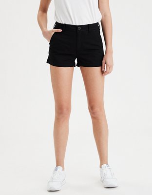 American eagle 2025 black shorts