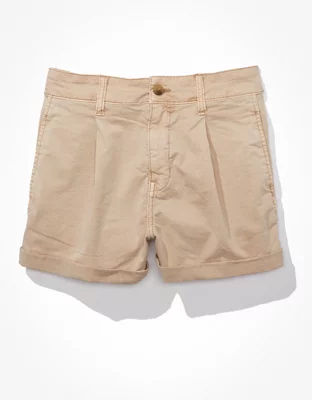AE Stretch Twill Highest Waist Baggy Midi Short