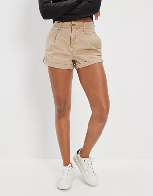 AE Stretch Twill Highest Waist Baggy Midi Short