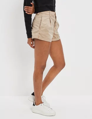 AE Stretch Twill Highest Waist Baggy Midi Short