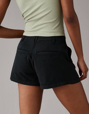 Женские брюки American Eagle AE High-Waisted Trouser Short — фото 2
