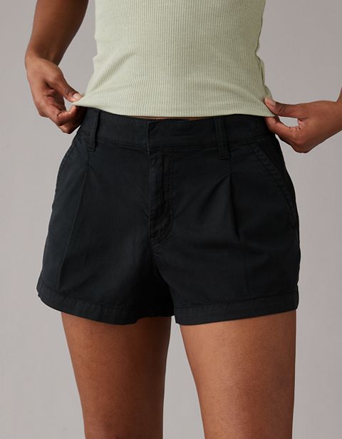 Женские брюки American Eagle AE High-Waisted Trouser Short