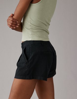 Женские брюки American Eagle AE High-Waisted Trouser Short — фото 4