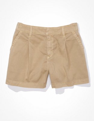 AE High-Waisted Khaki Short Short