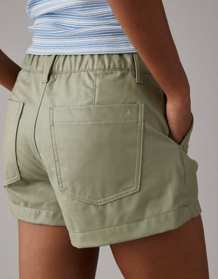 Vegan Leather High-Waisted Short