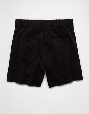 AE 6" Stretch High-Waisted Pleated Trouser Short