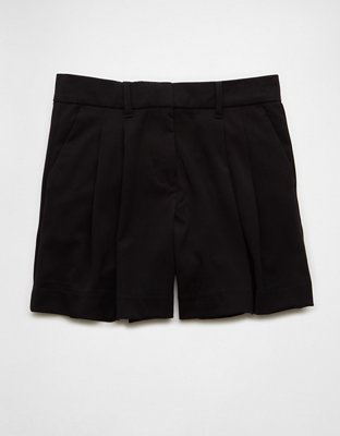 AE 6" Stretch High-Waisted Pleated Trouser Short