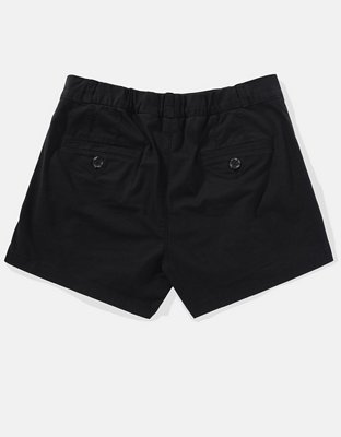 AE Short Estilo Trouser Stretch Cintura Alta Elegante