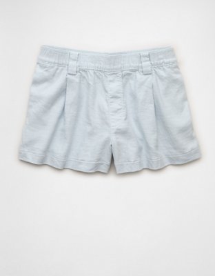 AE Stretch High-Waisted Pleated Trouser Short