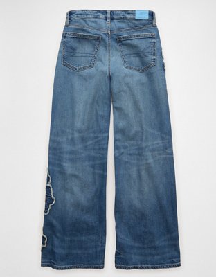 Jean ample à jambe large taille très haute extensible Syd Dreamy Drape AE