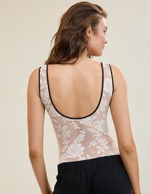 Show Off Feeling Femme Lace Bodysuit