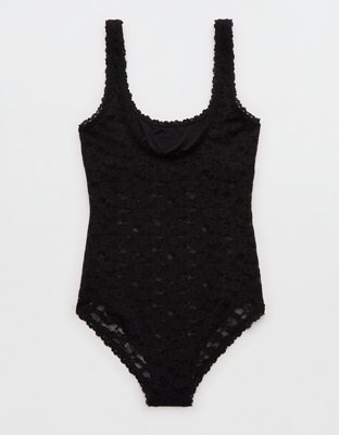 Show Off Vintage Lace Scoop Bodysuit