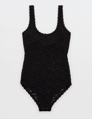 Show Off Vintage Lace Scoop Bodysuit