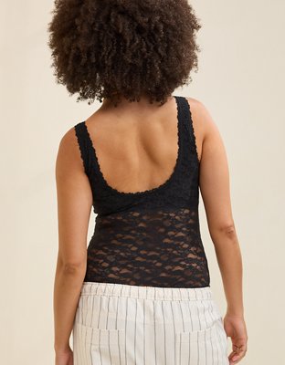 Show Off Vintage Lace Scoop Bodysuit