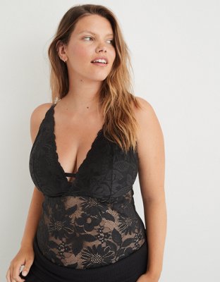 Aerie Garden Party Lace Bodysuit