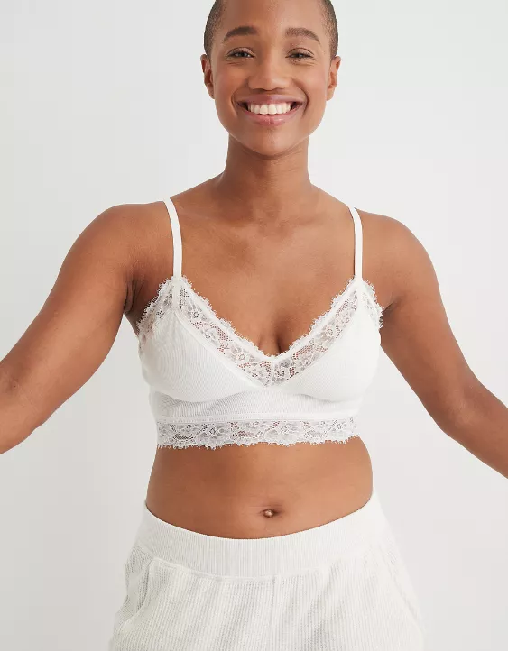Aerie Waffle Triangle Bralette