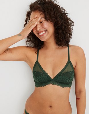 Aerie Adventure Lace Strappy Triangle Bralette