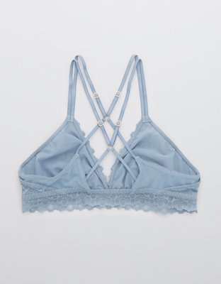 Aerie Free-To-Be Lace Strappy Triangle Bralette