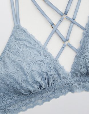Aerie Free-To-Be Lace Strappy Triangle Bralette