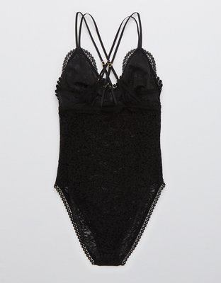 Aerie Far Out Lace Bodysuit