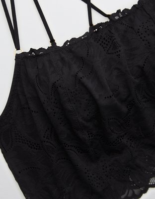 Aerie Holiday Best Lace Longline Bralette