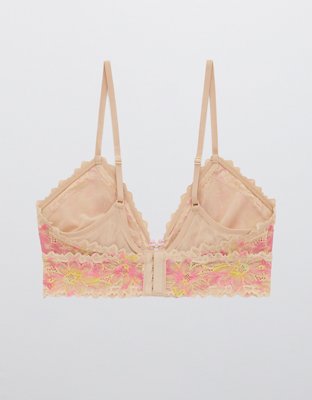 Aerie Sunkissed Lace Triangle Bralette