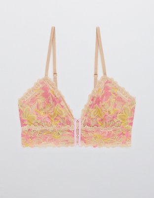 Aerie Sunkissed Lace Triangle Bralette