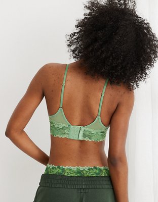 Aerie Sunkissed Lace Triangle Bralette