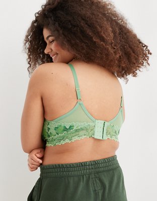 Aerie Sunkissed Lace Triangle Bralette