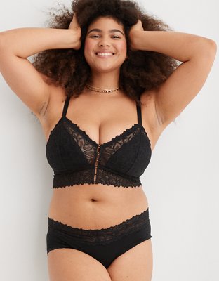 Aerie Sunkissed Lace Triangle Bralette