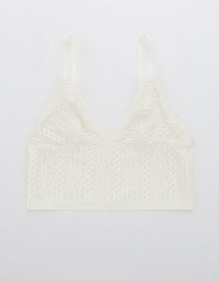 Aerie Cable Lace Longline Bralette