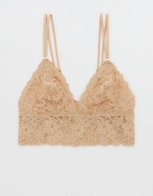 Бралетт Eyelash Longline, кружево — Aerie — фото 3