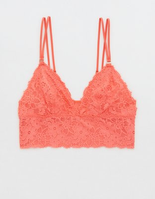 Aerie Eyelash Lace Longline Bralette