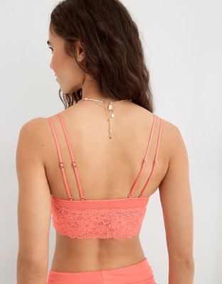 Aerie Eyelash Lace Longline Bralette