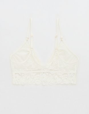 Aerie Wildflower Lace Triangle Bralette