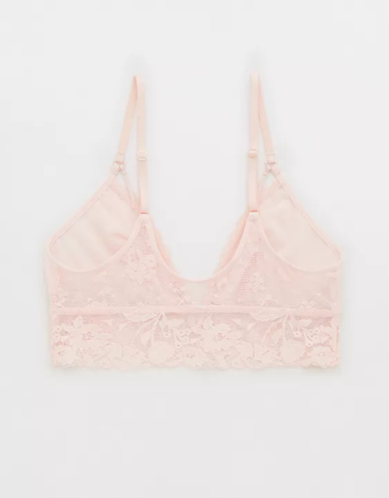 Aerie Wildflower Lace Triangle Bralette