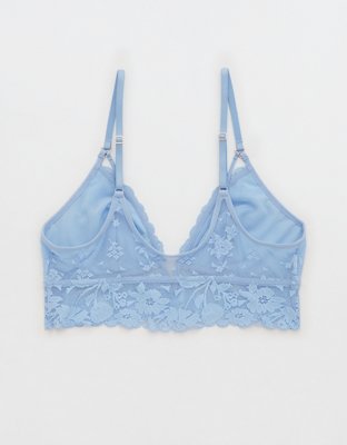 Aerie Wildflower Lace Triangle Bralette