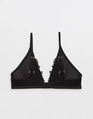 Aerie Applique Plunge Bralette
