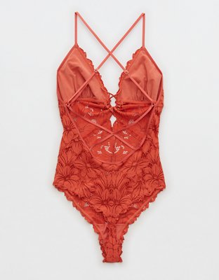 Aerie Beach Daze Lace Bodysuit