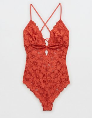 Aerie Beach Daze Lace Bodysuit