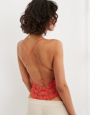 Aerie Beach Daze Lace Bodysuit