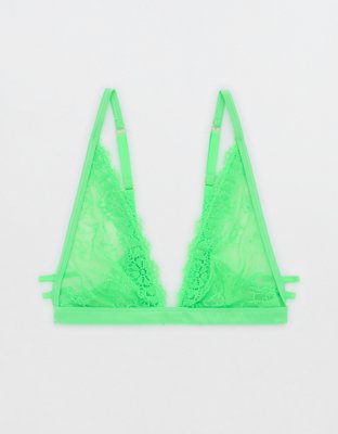 Buy Trendyol Lace Bralette Bra In Green