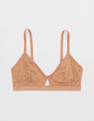 Aerie Peach Lace Bralette XL - $15 - From Cece