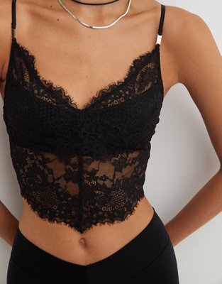 Sultry Deets Lace-Up Corset Top