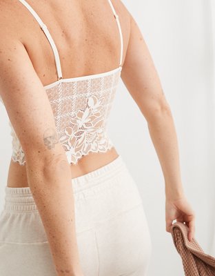 Show Off Winter Express Lace Corset Bra Top