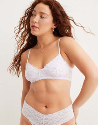 Cotton Bralette in White  White Wireless Bralette - Bra Top – Negative  Underwear