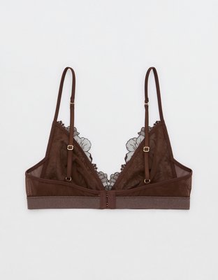 Show Off Embroidery Triangle Bralette