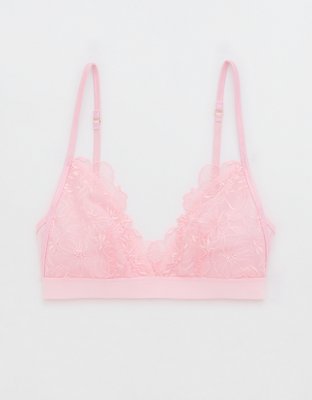 Show Off Embroidery Triangle Bralette