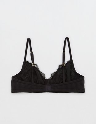 Show Off Enchanted Lace Rib Wireless Bralette