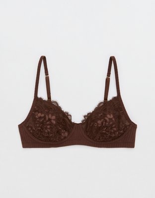 Show Off Enchanted Lace Rib Wireless Bralette